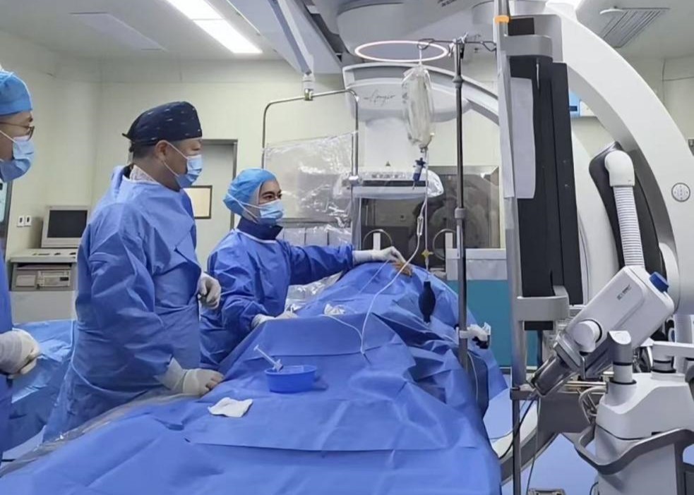 Emergency and elective neurointerventional procedure